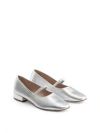 Maguire Pisa Ballerina In Metallic Silver