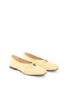 Maguire Prato Lipstick Ballerina In Sunflower Yellow