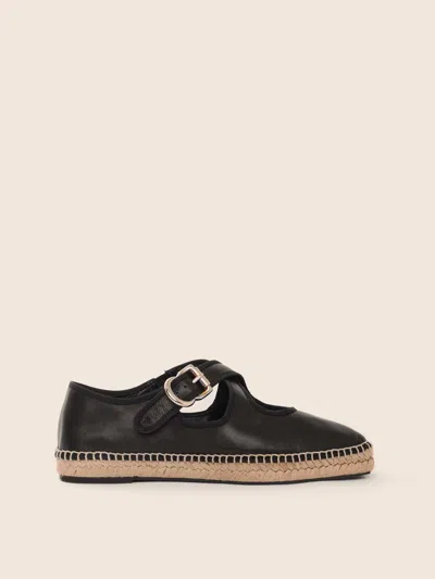 Maguire Shoes Leiro Black Espadrille