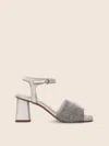 Maguire Shoes Toro Silver Heel In Silver