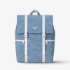 Mah Camouflage Denim Siro Backpack In Blue