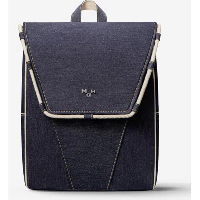 Mah Young Denim Backpack In Blue