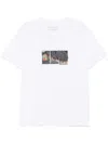 Maharishi 1395 Cyber Skeleton T-shirt In White