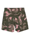 Maharishi 1481 Snakeskin Swim Shorts