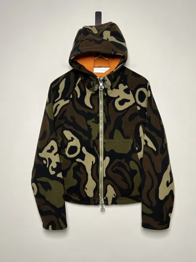 Pre-owned Maharishi Archive Fleece Shell Jacket Stone Island Xs-s In Brown
