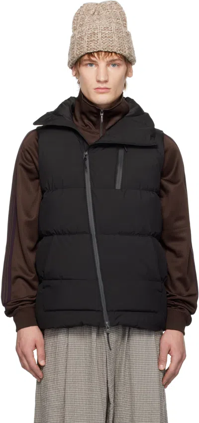 MAHARISHI BLACK 1382 PADDED ASYM TECH VEST