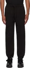 Maharishi Black Nishigawa Iaido Club Edition Kamon Embroidered Sweatpants In Black