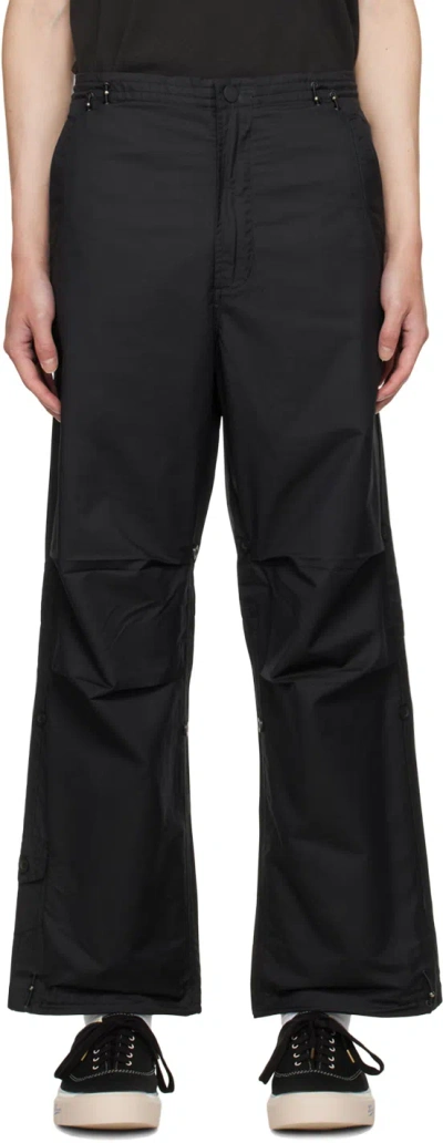 Maharishi Black Original Snopants Trousers