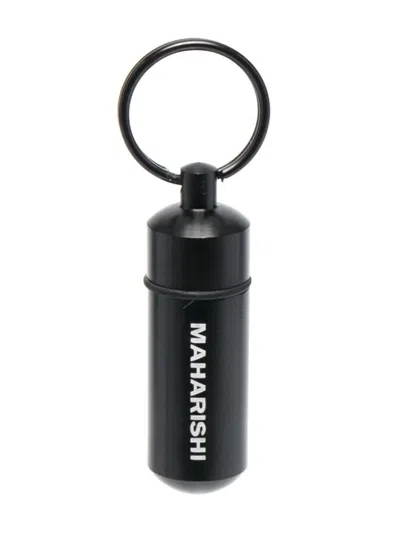 Maharishi Bullet Stash Keyring In Black