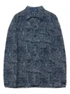 Maharishi Buttoned Cotton Shirt In Blue