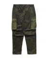 Maharishi Camouflage Overalls Sweatpants In Black