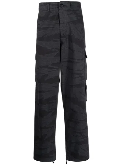 MAHARISHI CAMOUFLAGE-PRINT CARGO TROUSERS