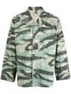 Maharishi Camouflage-print Long-sleeve Shirt