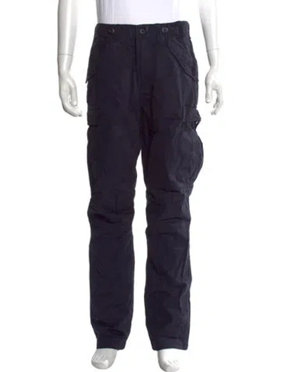 Pre-owned Maharishi Cargo Pants In Blue