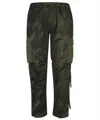 Maharishi Camouflage Cargo Pants In Green