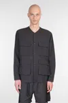 Maharishi Casual Jacket In Black Cotton