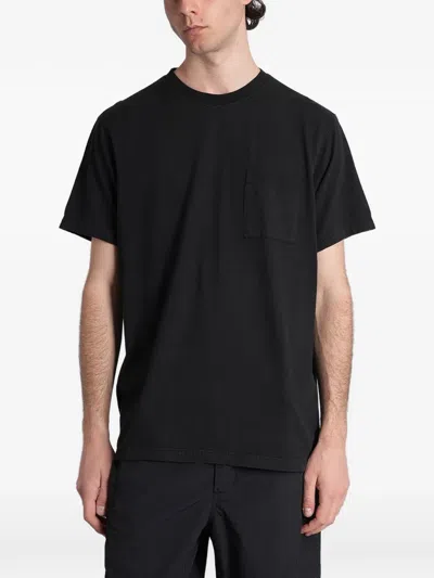 Maharishi Chest-pocket T-shirt In Black