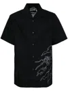 Maharishi Cloud Dragon Shirt In Schwarz
