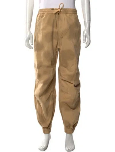 Pre-owned Maharishi Colorblock Pattern Joggers In Neutral