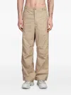 Maharishi Pants In Beige Cotton In Neutrals