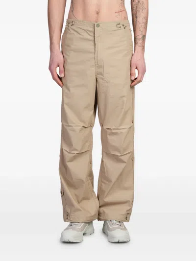 Maharishi Cotton Straight-leg Trousers In Neutrals