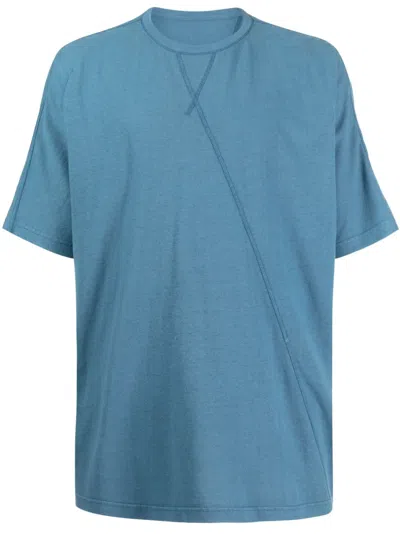 Maharishi Crew-neck Short-sleeve T-shirt In Blue