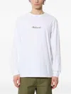 Maharishi Dragon Bamboo Embroidered Long-sleeve T-shirt In White