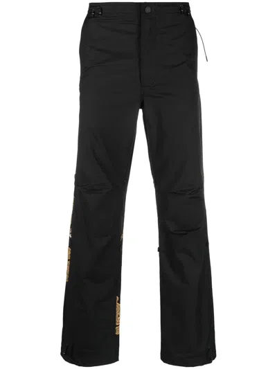 Maharishi Dragon Embroidered Snopants Trousers In Black