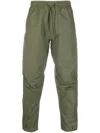 Maharishi Elasticated-waist Trousers In Grün