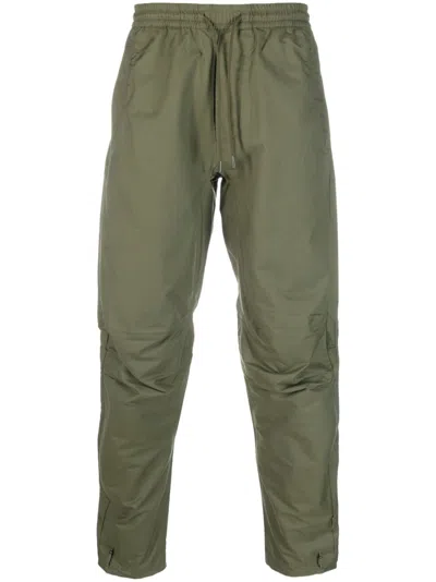 Maharishi Elasticated-waist Trousers In Grün