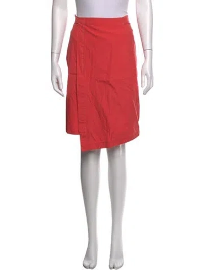 Pre-owned Maharishi Embroidered Accent Mini Skirt In Pink