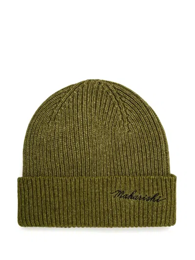 Maharishi Beanie Mit Stickerei In Grün