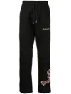 MAHARISHI EMBROIDERED TIGER STRAIGHT-LEG TROUSERS