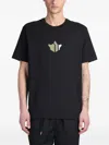 Maharishi T-shirt In Black Cotton In Black
