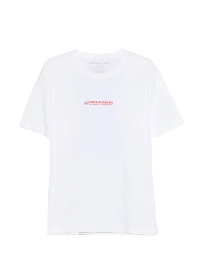 Maharishi Graphic-print T-shirt In White