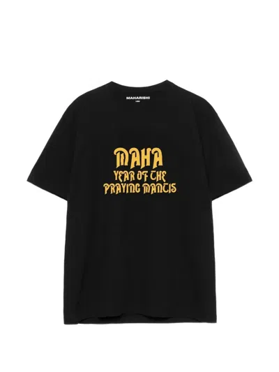 Maharishi Graphic-print T-shirt In Black