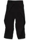Maharishi Hakama Track Pants In Black
