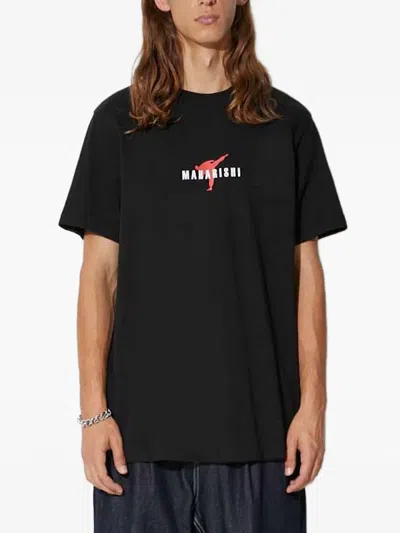 Maharishi Invisible Warrior Graphic-print T-shirt In Black