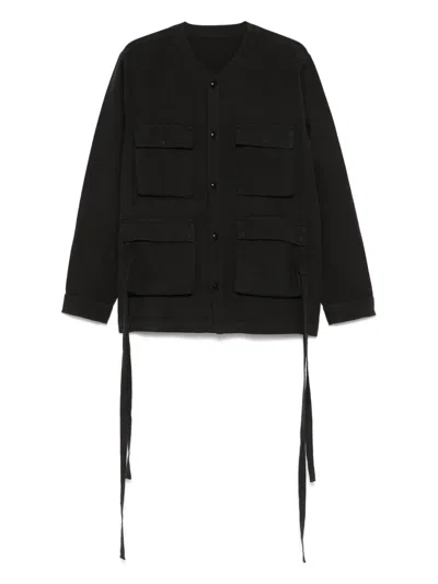 Maharishi Jersey Shirt In Black