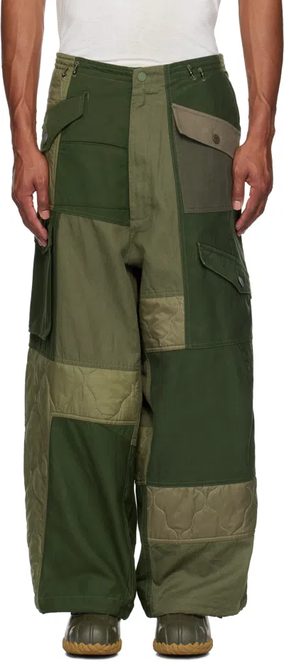 Maharishi Khaki 5268 Upcycled M59 Snopant Cargo Pants In Olive Og-107f