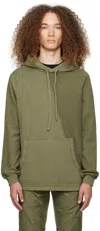 Maharishi Khaki Kesagiri Hoodie In Olive
