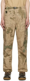 Maharishi Khaki Trek Cargo Pants In Desert