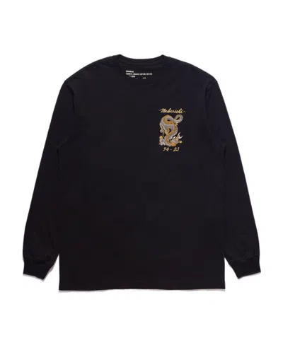 Maharishi Long Sleeved T-shirt In Black