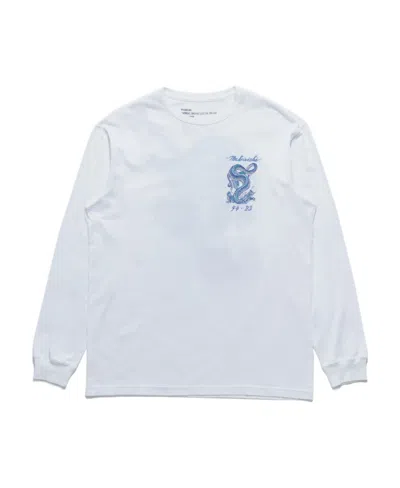 Maharishi Long Sleeved T-shirt In White