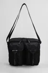 Maharishi Maha Malice Shoulder Bag In Black Nylon In Black