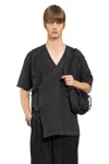 Maharishi Man Black Shirts In Black