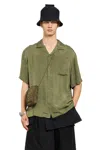 Maharishi Man Green Shirts In Green