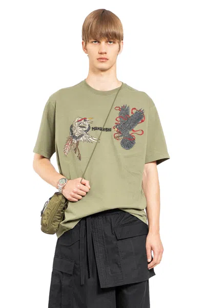 Maharishi Man Green T-shirts & Tank Tops