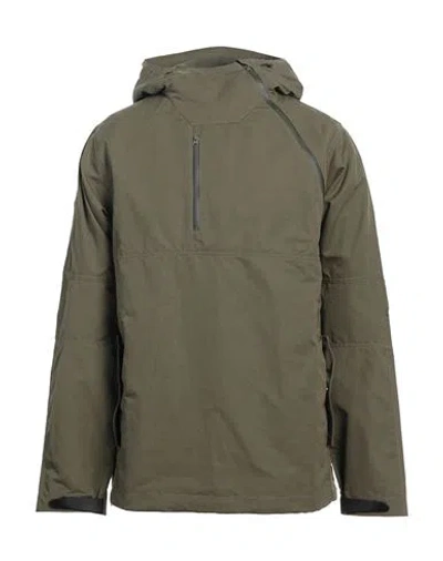 Maharishi Man Jacket Military Green Size L Organic Cotton, Hemp