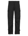 Maharishi Man Pants Black Size Xl Polyester, Cotton